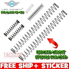 L2D COMBAT ULTIMATE SPRING KIT for GL0CK 43 43X 48 with Reduced Weight Springs