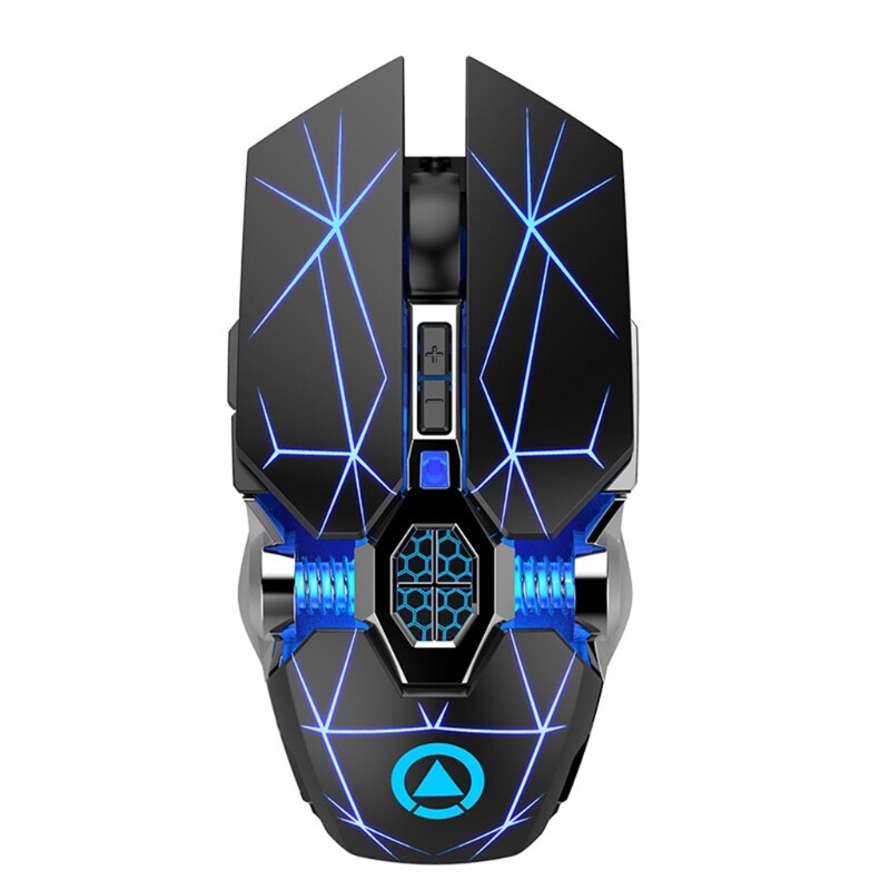 Wireless Gaming Mouse Adjustable Color Light Design PC Mice