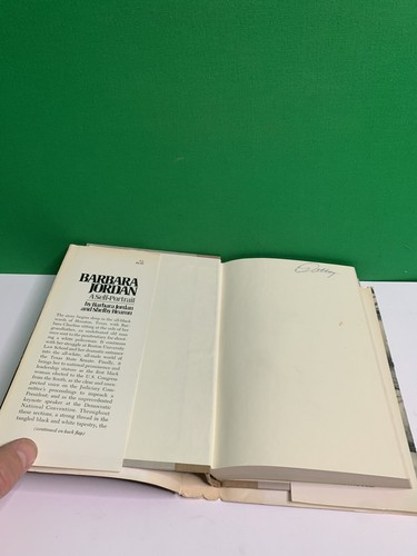 BARBARA JORDAN A Self-Portrait Barbara Jordan abd Shelby Hearon 1979 Hardcover - Picture 8 of 10