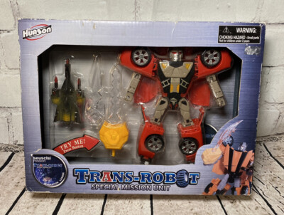 NIB Huason Trans-Robot Red Autobot Hound Figure Bootleg New