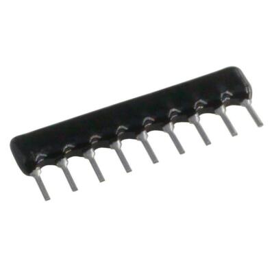 10 Resistance Network L09-1 2% 27K SIL 9 Pin 8 Resistance Array 079044-
