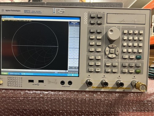 Agilent E5071C, 4-Port Network Analyzer, 8,5GHz, 019,480,UNQ, MY46110664 # - Picture 14 of 17