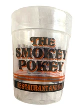 The Smokey Pokey Restaurant & Bar Plastic Drinking Cup Orlando Oklahoma Conoco