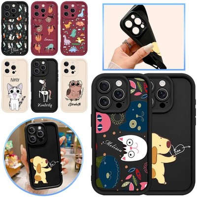 Phone Case For Samsung S22 S23 S24 S25 iPhone 16 15 14 Slim Fit Cover Customized