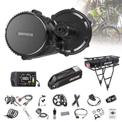 BAFANG 36V250W68-73mm Elektrofahrrad Mid Drive Motor Umbausatz Mittelmotor 80N.m