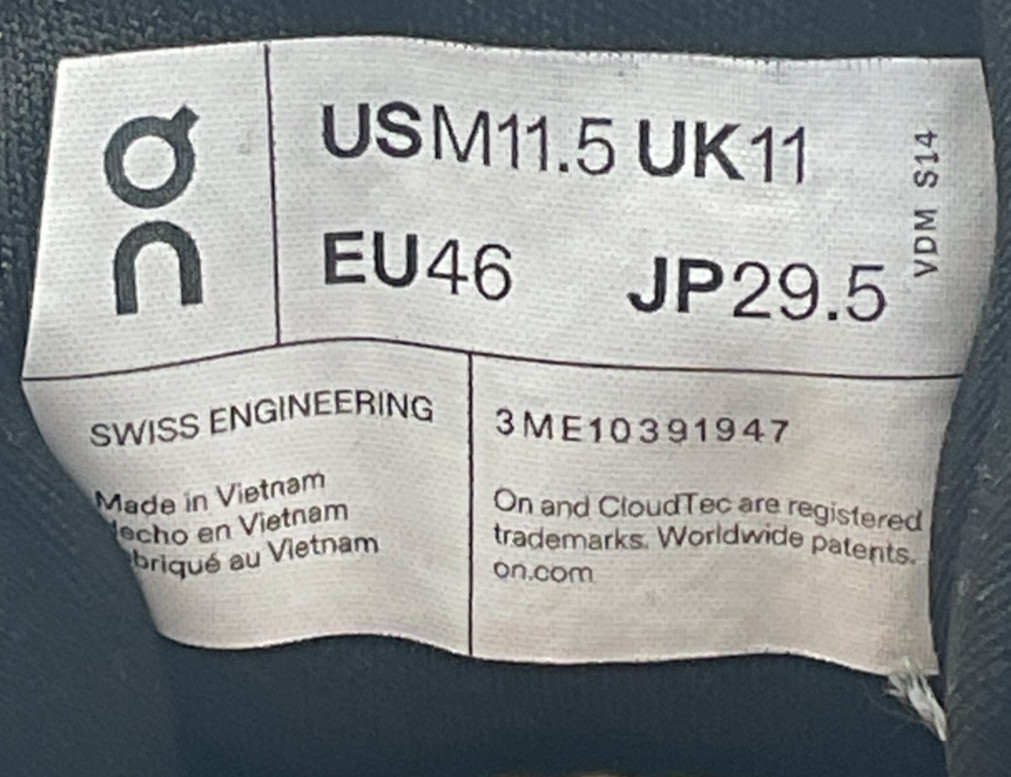 On Cloud Cloudspark Men's Size 11.5 Running Shoes - image 9