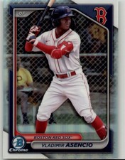2024 Bowman Draft Vladimir Asencio Chrome Refractor #BDC-149 Boston Red Sox