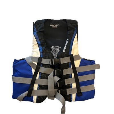 O'Brien 4 Belt Nylon Pro Men's Ski Vest | 4XL | type III PFD | USCG 