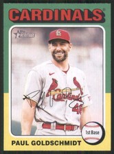 2024 Topps Heritage #490 Paul Goldschmidt St. Louis Cardinals 45527