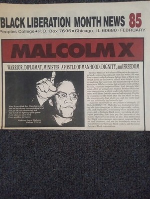 Black liberation month news February 1985