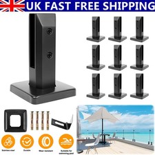 10X Heavy Duty Stainless Steel Spigot Glass Pool Fencing Balustrade Spigots DIY