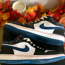 Jordan Air Jordan 1 SE Low “Industrial Blue Sashiko” Sneakers FV3622-141