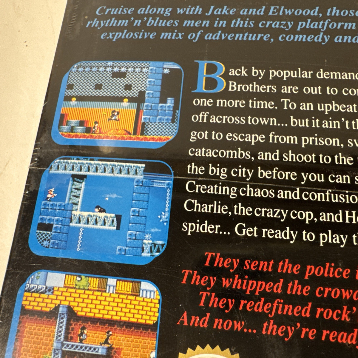 The Blues Brothers (Nintendo Entertainment System, 1992) for sale