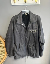 VTG Work Jacket Men 70s 80s Shop Coat M Northern Industrial Maintenance Thrashed