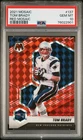 2021 Panini Mosaic Tom Brady Red #137 PSA 10 GEM MINT New England Patriots