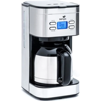 Programmierbare Elektrische Kaffeemaschine 1,2L Isotherm Edelstahl 12 Tassen ...