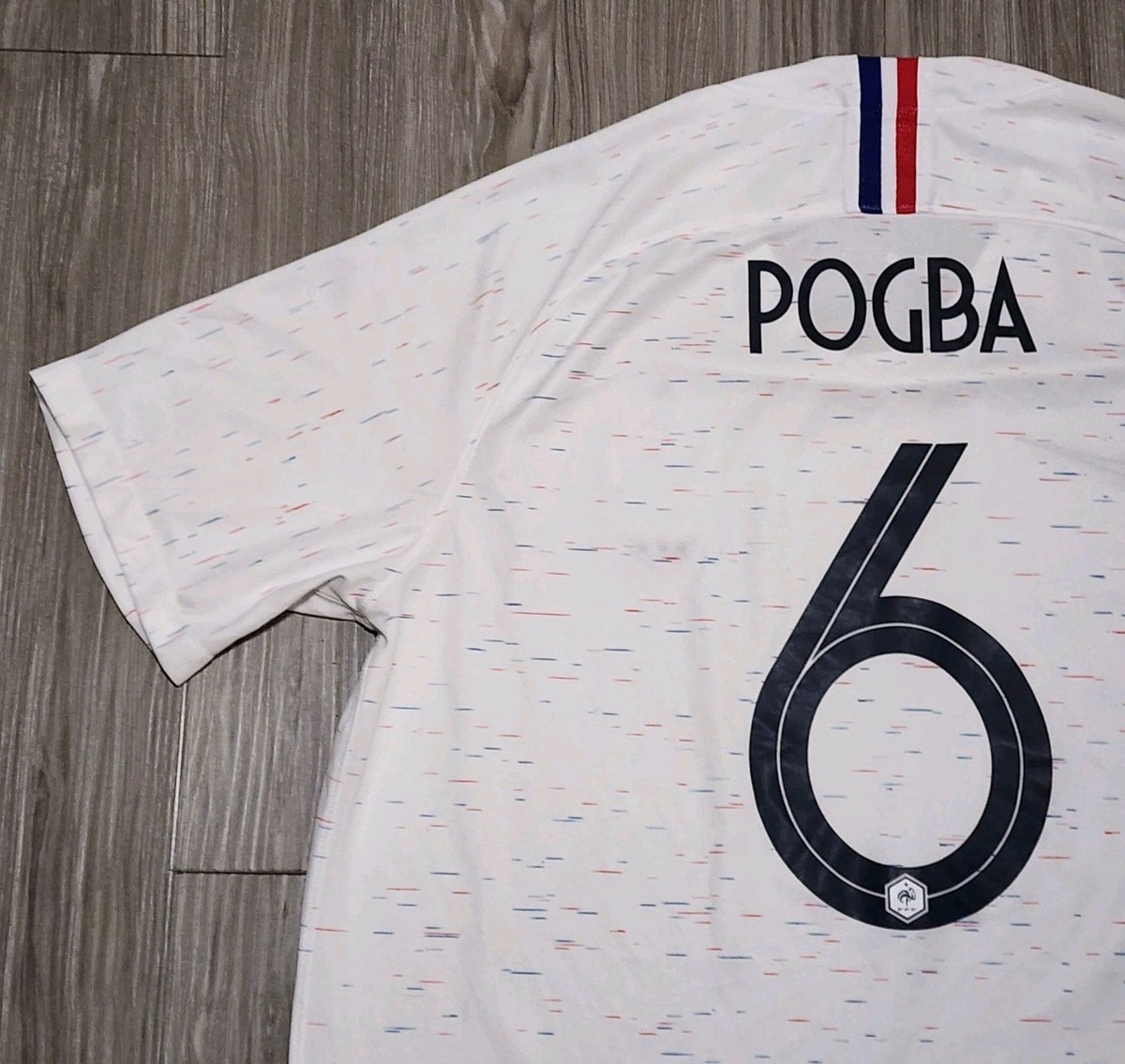 Nike フランス代表 Pogba 6 シャツ S Nike FFF France National Paul Pogba #6 Soccer Jersey Men's XL