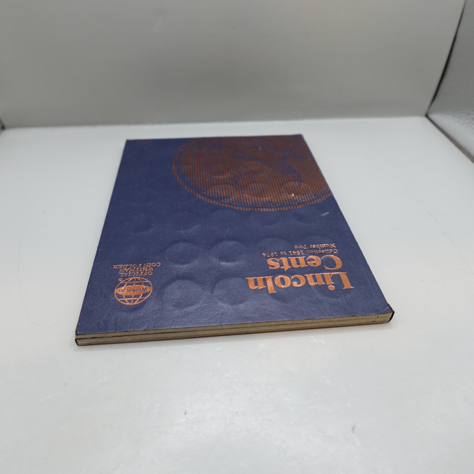 Whitman Coin Folder Lincoln Cents Starting 1941-1974 Incomplete Set 80 Coins