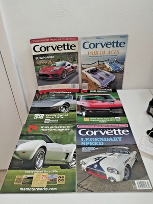 #ad 6 Mid America Motorworks Mid America Designs Corvette Parts Catalogs $15.99