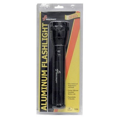 ABILITY ONE 6230-01-513-3306 Handheld Flashlight,Alum,Black,1601lm 10E716