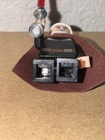 Lego Star Wars Count Dooku Minifigure Duel On Geonosis 75017 Chrome Curved Saber