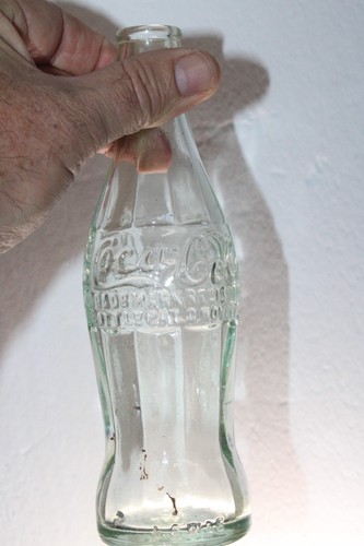 SCHRIFT AUF BAUMWOLLE COCA COLA FLASCHE 1915 KEINE STADT - Bild 6 von 10