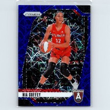 2024 Panini Prizm WNBA Nia Coffey #71 Blue Velocity Atlanta Dream