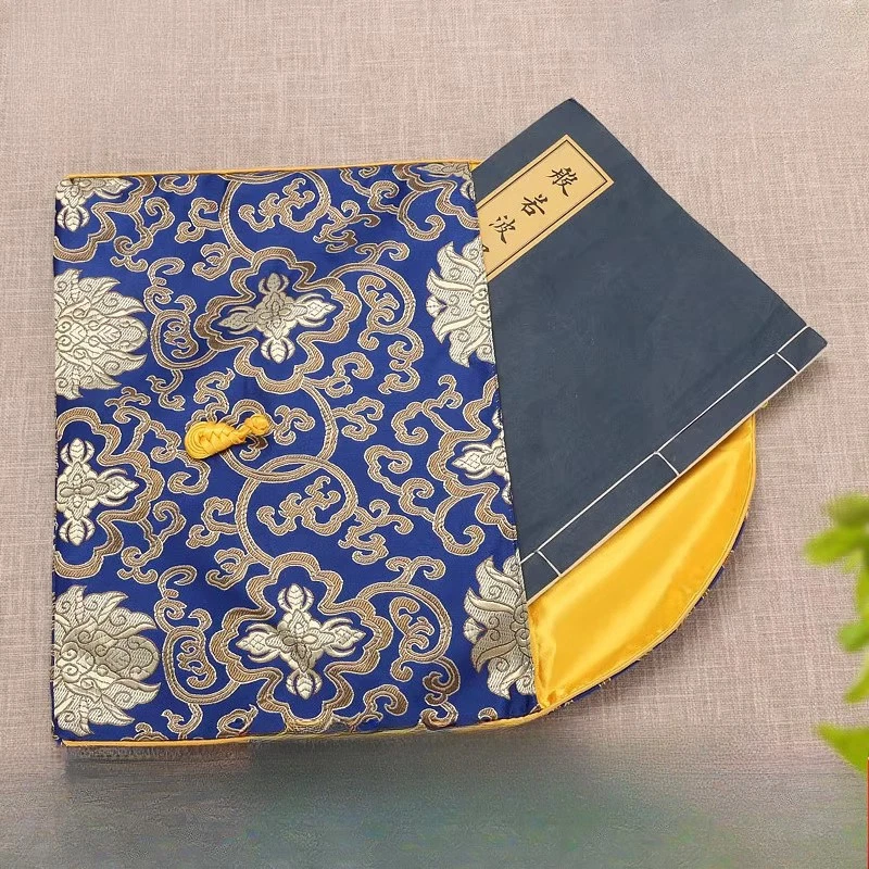 Bolsa Protectora Exquisitamente Escritura 1 Pieza Budismo Dharma Tesoro Bolsa de Almacenamiento Foto 4 de 4