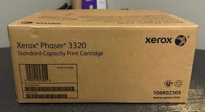 Genuine Xerox 106R02305 Standard Capacity Black Toner Cartridge Phaser 3320