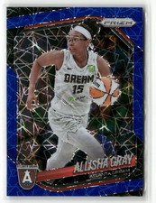 2025 Panini Prizm WNBA #16 Allisha Gray Blue Velocity Prizms