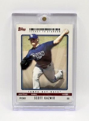 2009 Topps Ticket To Stardom Red 1/1 Scott Kazmir #198