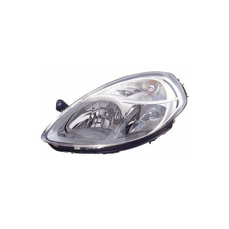 Phare avant gauche H7 H3 Lancia Ypsilon 2006-2011 pour résoudre le plastique jauni
