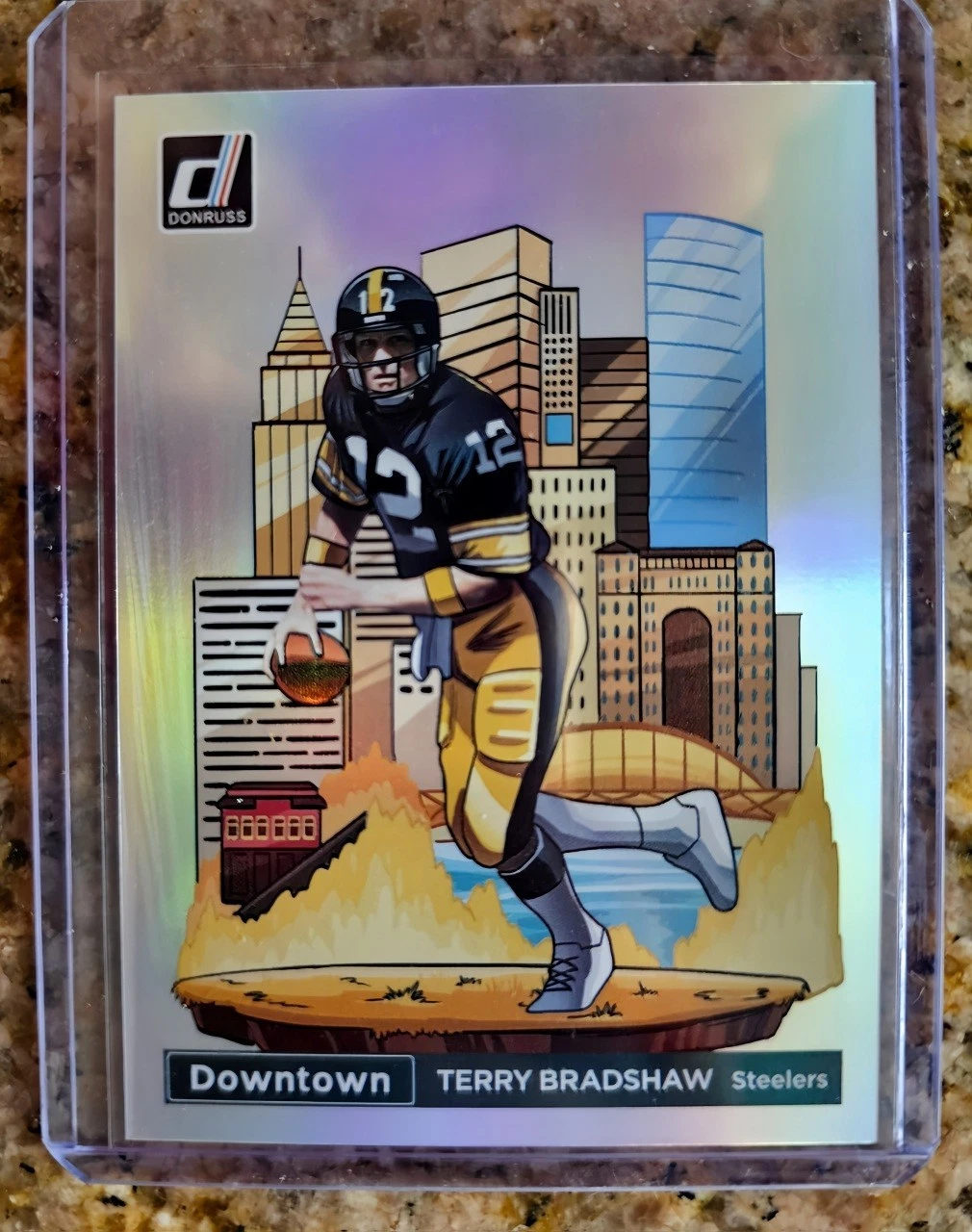 Terry Bradshaw trading card