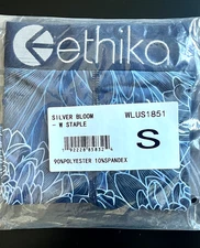 Ethika Women's Staple Boy Shorts | Silver Bloom | Size Small