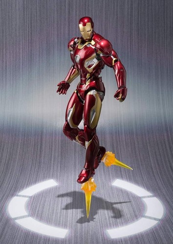 Figura de acción usada Bandai S.H.Figuarts Avengers Iron Man Mark 45 155 mm - Imagen 3 de 3