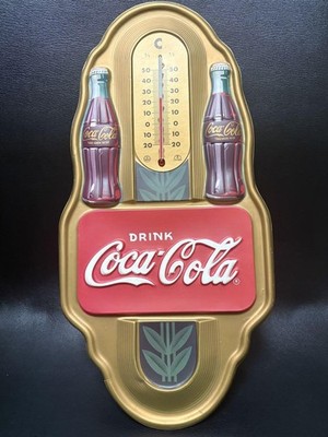 Coca-Cola Bottle Design Thermometer Wall Decor