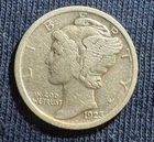 1923 Mercury Dime Silver Circulated Business Strike Uncertified
