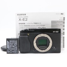 Fujifilm Fuji X-E2 Black Mirrorless Camera Body [Mint]