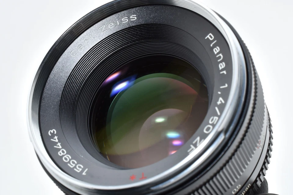 [MINT] Carl Zeiss Planar T * 50mm f/1.4 ZF MF Lens Nikon F From JAPAN - Image 2 of 4