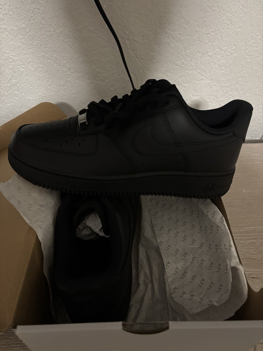 Nike Air Force 1 ブラック Size 10.5 - Nike Air Force 1 '07 Low Triple Black for sale online