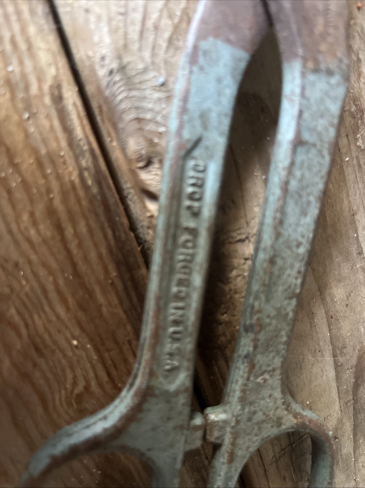 Craftsman Vintage Drop Forged Steel Industrial Scissors. 