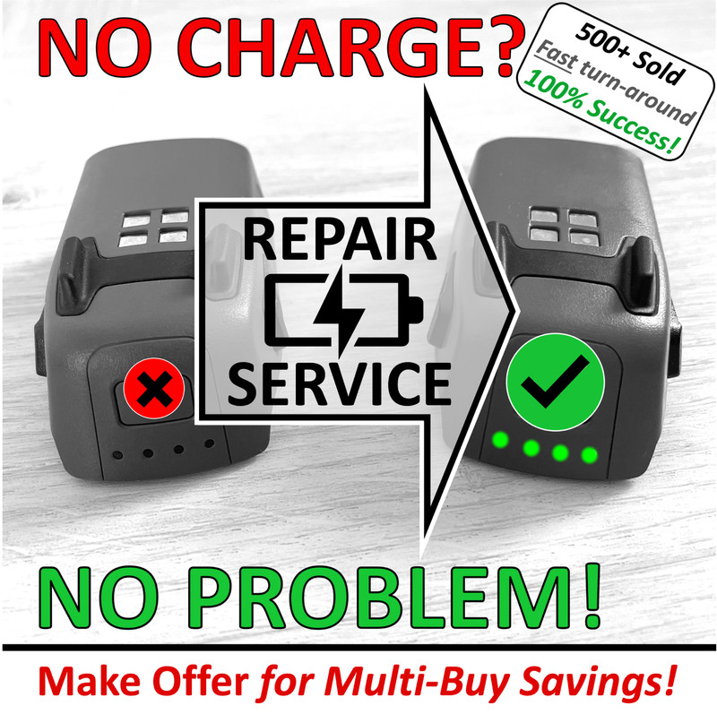 DJI Spark Drone Battery Charging Fix Hibernation Repair Service - 100% Success!