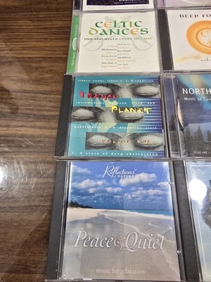 Lot of 30+ Meditation Relaxation CDs Spa Sleep Nature Ambient