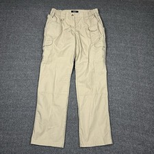 5.11 Tactical Women's Taclite Pro Pants Ripstop Sz 14 Long Khaki Beige Work