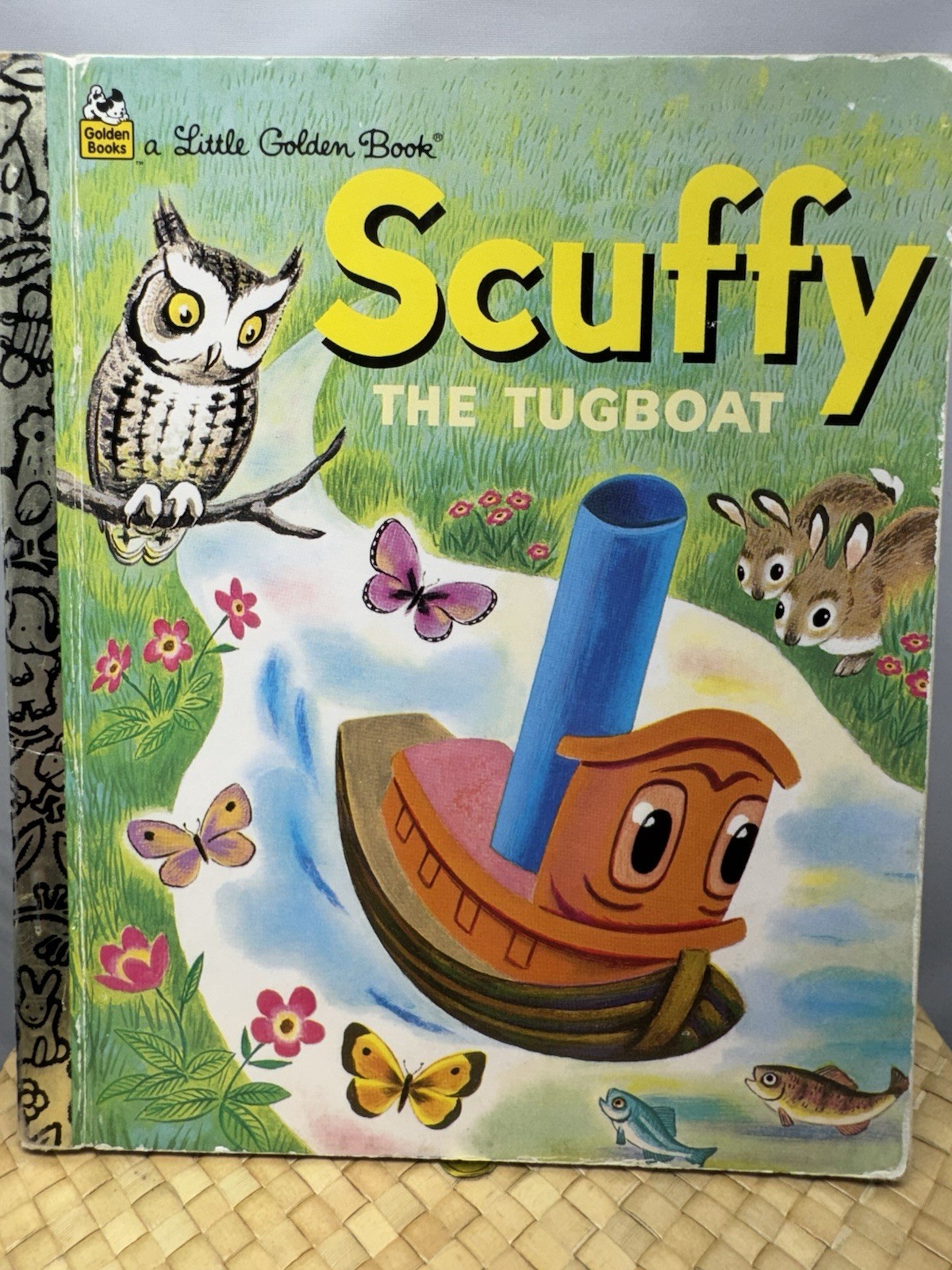 Scuffy the Tugboat and His Adventures Down the River [Hardcover] Gertrude Crampt