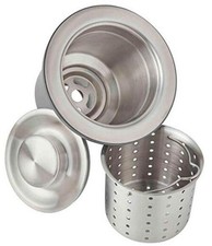 Elkay LKDD 3-1/2" Drain Fitting, Deep Strainer Basket - Deep Strainer
