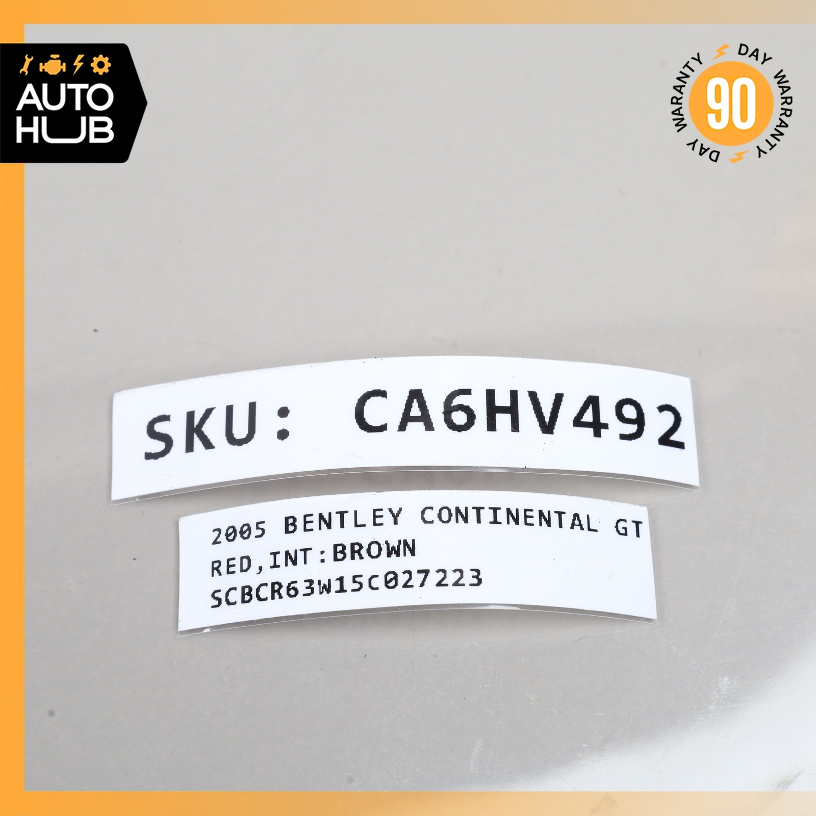 Bentley Continental GT Front Parking sensor