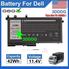 3DDDG Battery For Dell Precision M3520 M3530 Latitude E5480 E5490 E5580 E5590