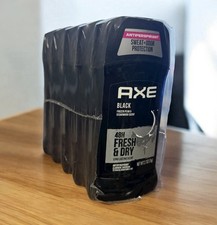 Axe 2.7 Oz Black 48H Anti Sweat High Definition Scent Antiperspirant 5 Pieces.