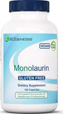 Nutra Biogenesis Monolaurin - Monolaurin Capsules, Coconut Monolaurin Support -